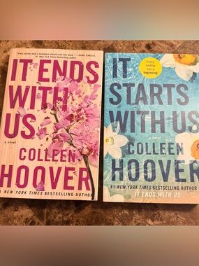 COLLEN HOOVER SET- It Ends with Us, It Starts with Us